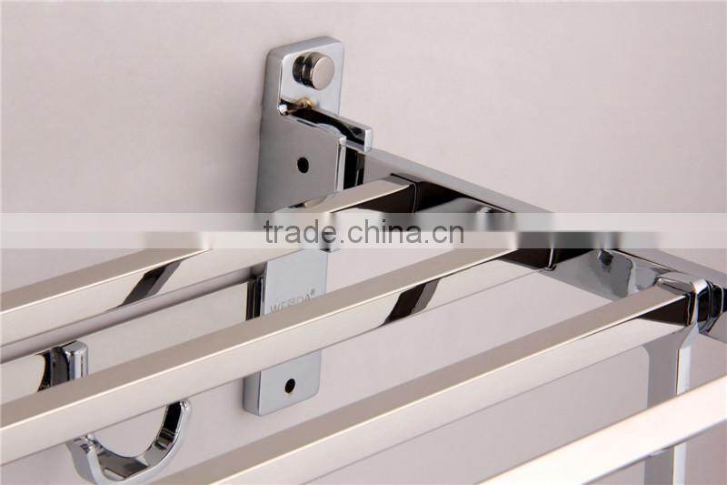Wesdahot sale stainless steel bathroom shower towel rack A160