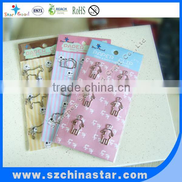 Customized trade gift paper clip germany stationery