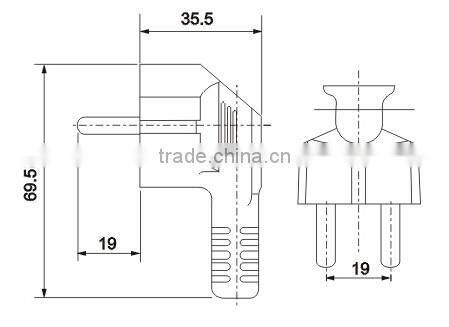 DC Power Cord, PVC Insulation Material dc power cord cable