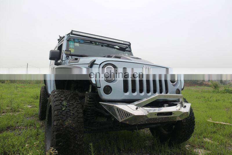 J322 7inch Headlight FOR JEEP FOR Wrangler JK 2007-2017 Driving lights Turn on a touch of blue DRL Turn to amber light LANTSUN