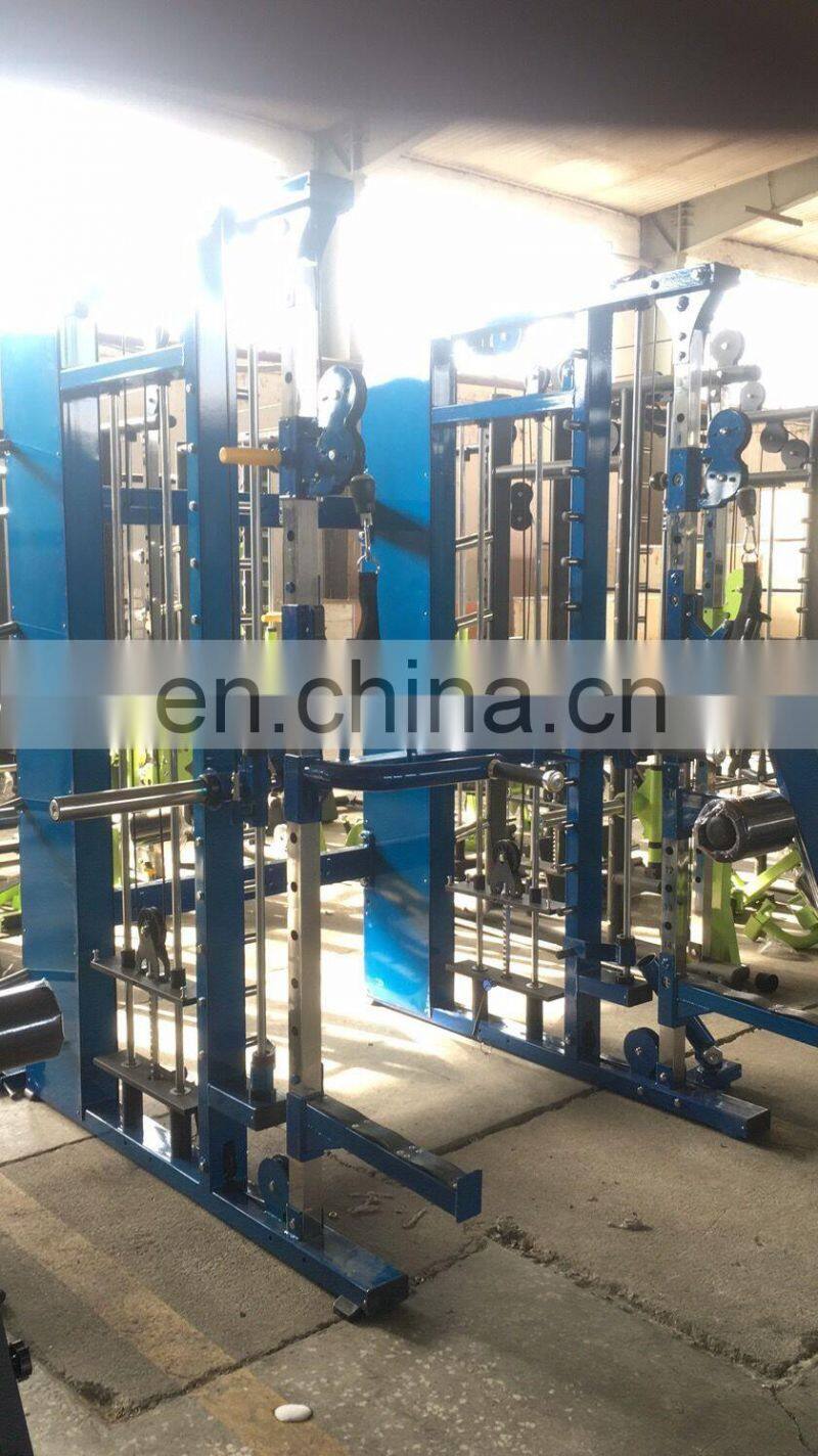 ASJ-S105 Multi functional trainer squant smith machine fitness equipment machine commercial gym equipment