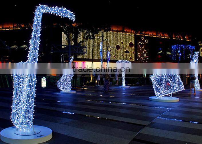 Star decoration outdoor christmas light arches