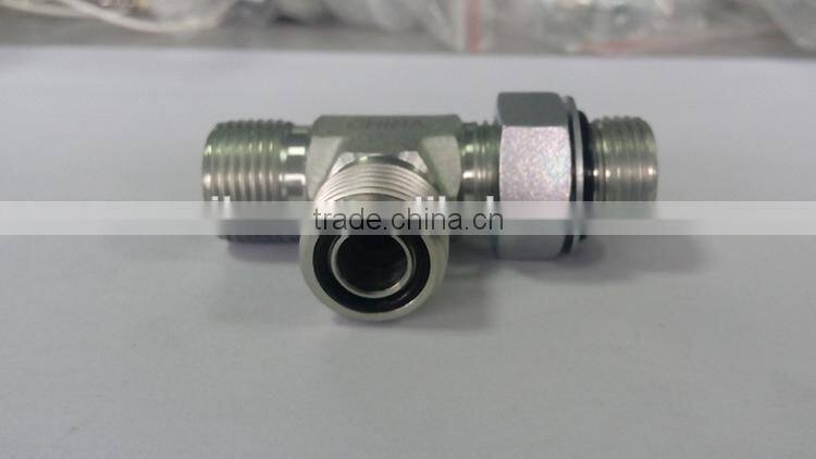 OEM SAE hydraulic brass hose fitting FS804-08-08-08