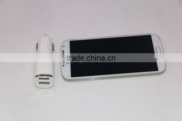 Premium car charger dual USB 2.1A auto charger have 5v 2.1Amp 2.1A output with premium design