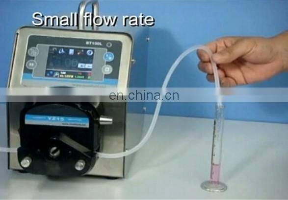 Super anti-interference speed-variable dc 12v dosing peristaltic pump with factory price