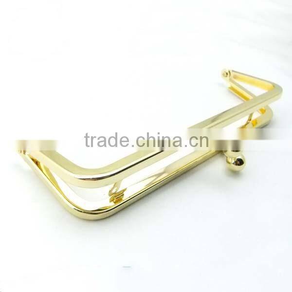 brass high quality DIY metal coin purse/handbag frame kiss clasp