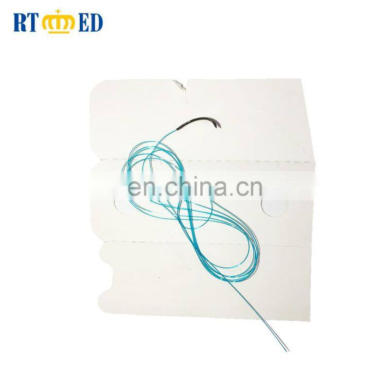 Hot Sale Nylon Suture Monofilament Non Absorbable Surgical Sutures With Needle