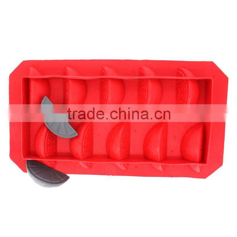2013 zibo nicole new BC0009 novelty tpr silicone and plastic duck ice tray mold ice cube molds