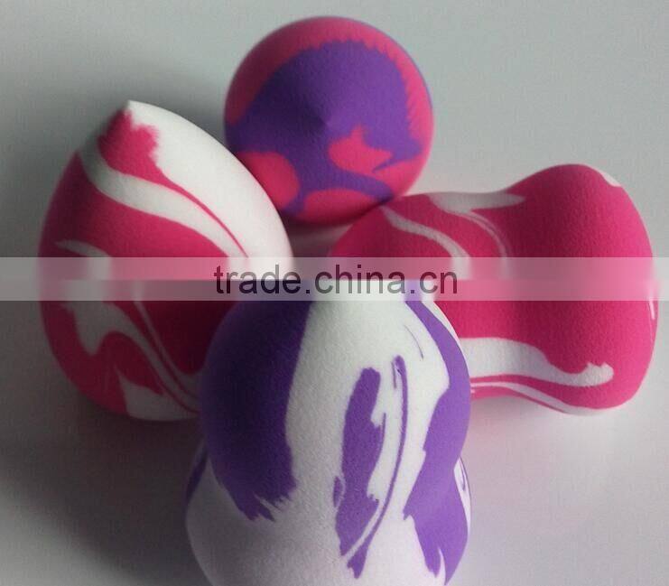 Top Seller Free Sample Egg Shaped Make Up sponge Teardrop Sponge, High Quality Colorful Make Up sponge,Egg Makeup sponge
