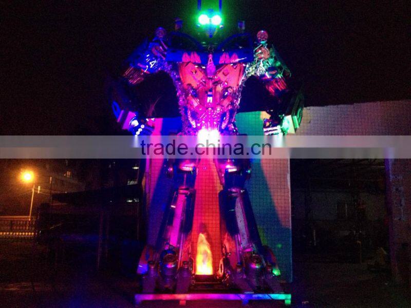 9 meters high Optimus prime , Large Modern Famous Arts Iron Sculpture for Outdoor decoration