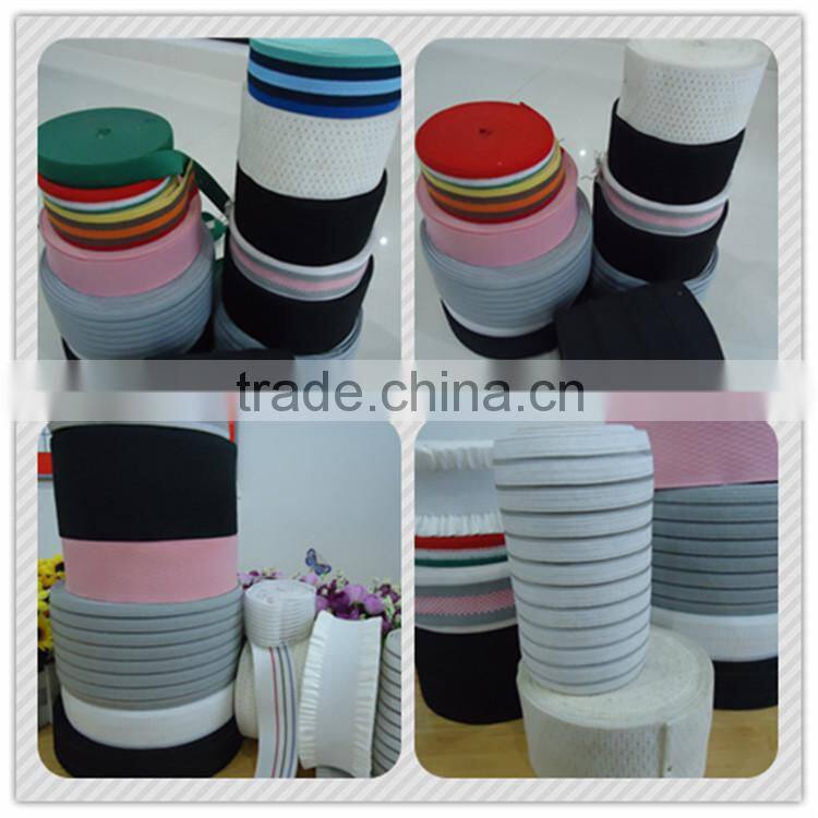 Excellent quality factory price braided garment elastic tape