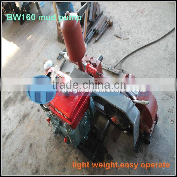 BW160mud pump for 200m depth water well project