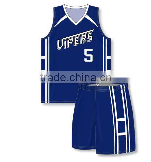 Sublimated transfer basketball uniforms