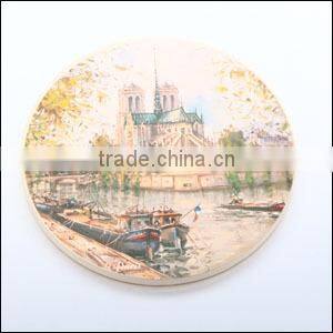 Professional manufacturer Promotional Round Ceramic Cup Coaster