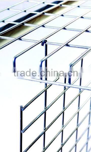 Hanging wire mesh divider, wire deck, rack deck