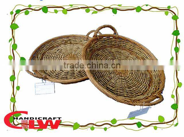food basket, bread basket,1 pc Iron frame & seagrass &water hyacinth basket