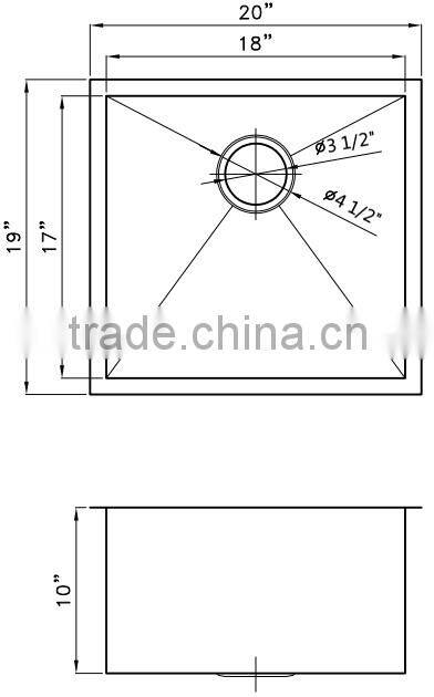 2016 new design stainless steel kicthen sink