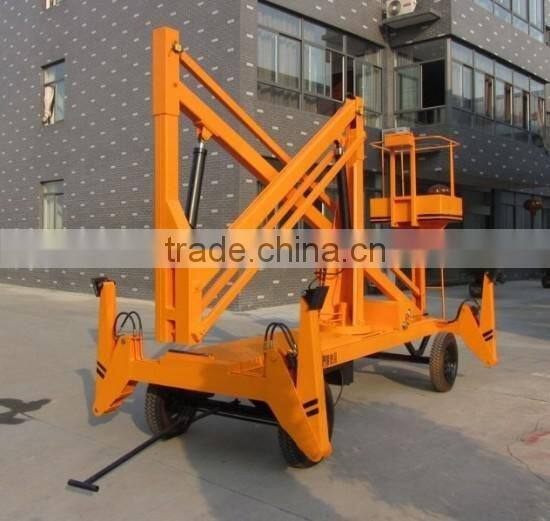 Self-Propelled Electric Powered Articulating Boom Lifts/towable boom lift