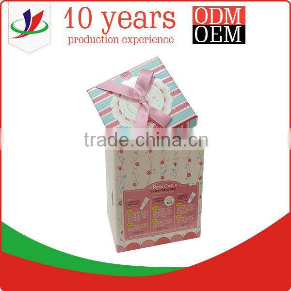 China supplier high quality cardboard cosmetic packaging