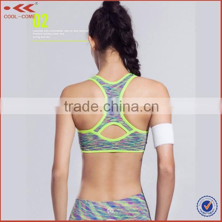 2016 China OEM sexy girls custom sports bra