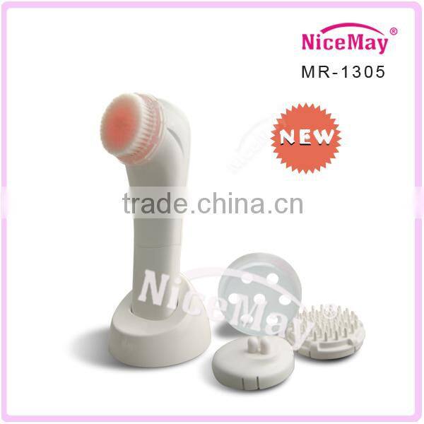3 in 1 facial cleaning set beauty cleansing brush