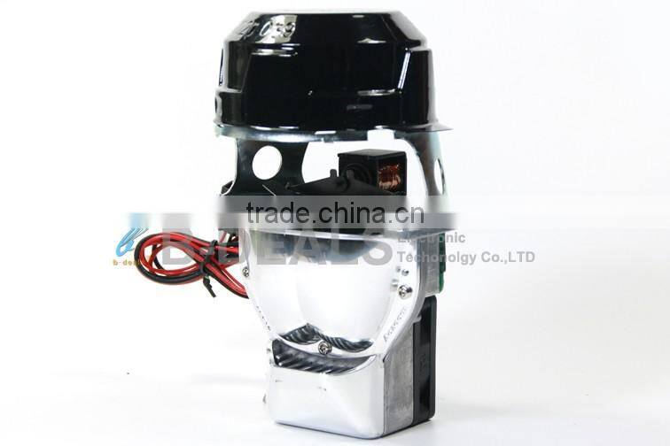 Fast cooling high quality super bright 38W high low beam led projector lens 12v