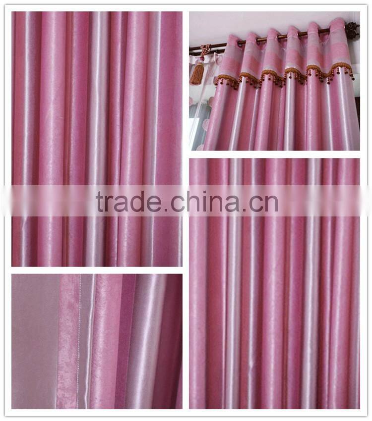 Wholesale high quality s0ft feel newest design home goods window curtains