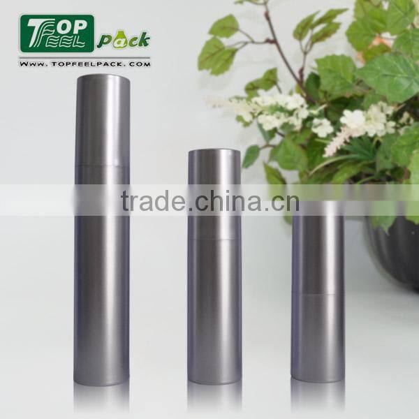 Luxury Plastic Cosmetics Container Fashion White Plastic Cosmetic 30ml Airless Bottle for Skin Care