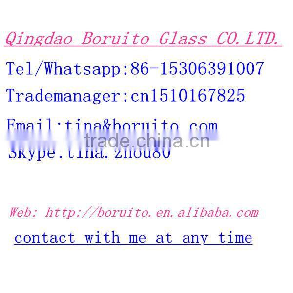 2mm-19mm building glass with CE&ISO