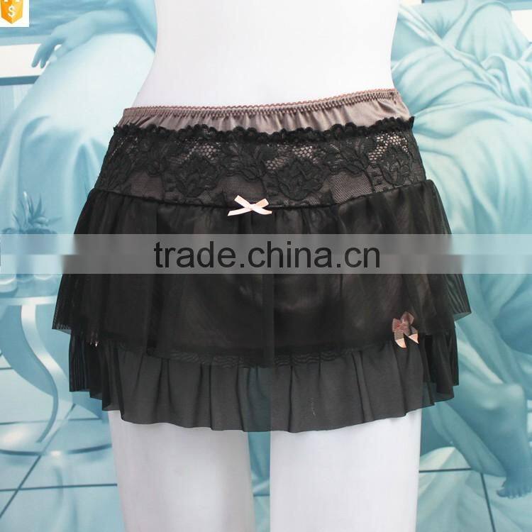 Europe mature women sexy fashion sheer mini tanga