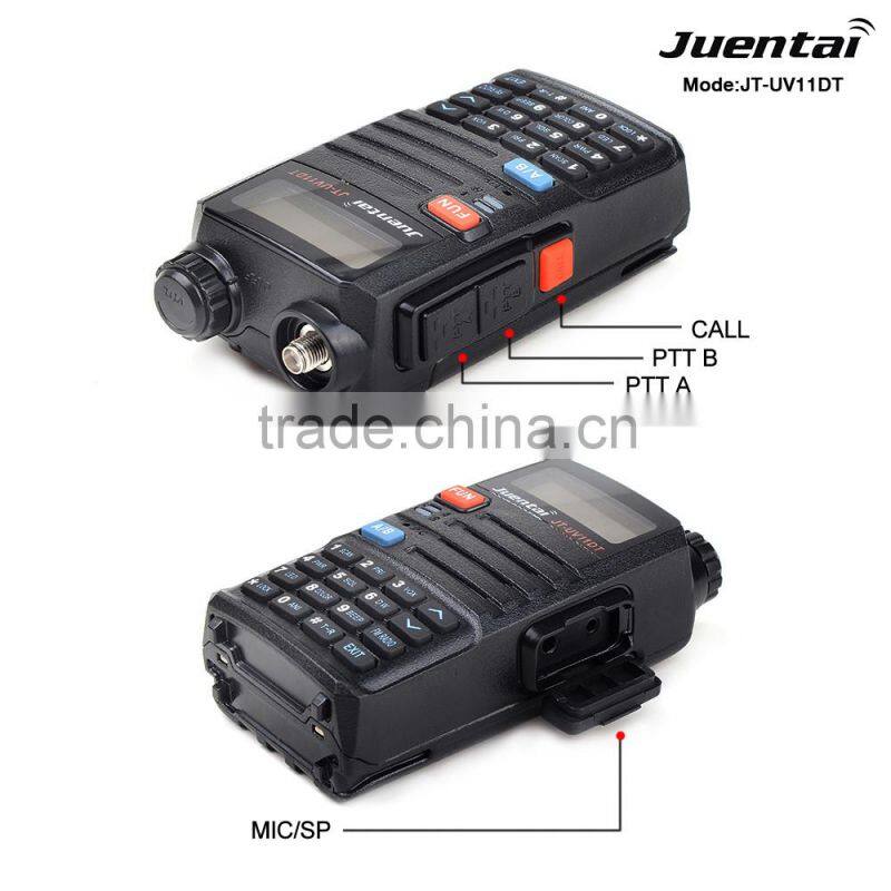 JUENTAI JT-UV11DT Dual-band 136-174/400-520 Mhz 128 Channels Long Range Woki Toki