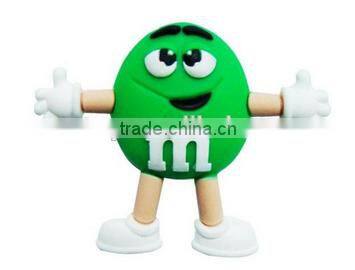cute design usb disk pvc usb flash drive usb memory 2gb 4gb usb flash disk