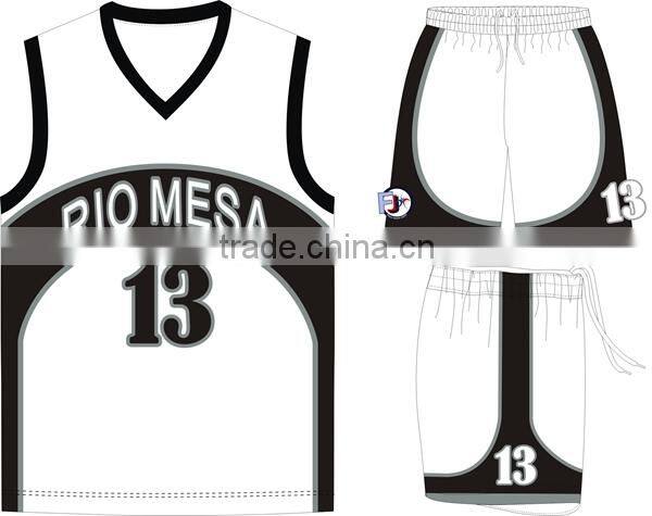 breathable cheap price sublimation custom basketball jersey