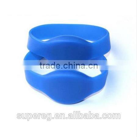 Silicone EM4100 Waterproof Proximity Smart Card Watch Type 125Khz RFID Wristband Bracelet for Access Control