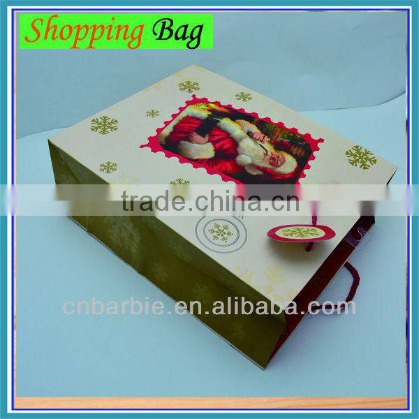 printed gift paper bags for christmas