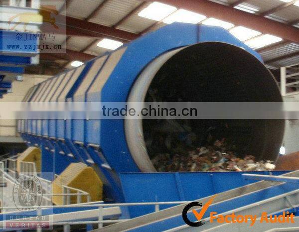 Municipal Waste Recycling Plant MSW used trommel screen for sale