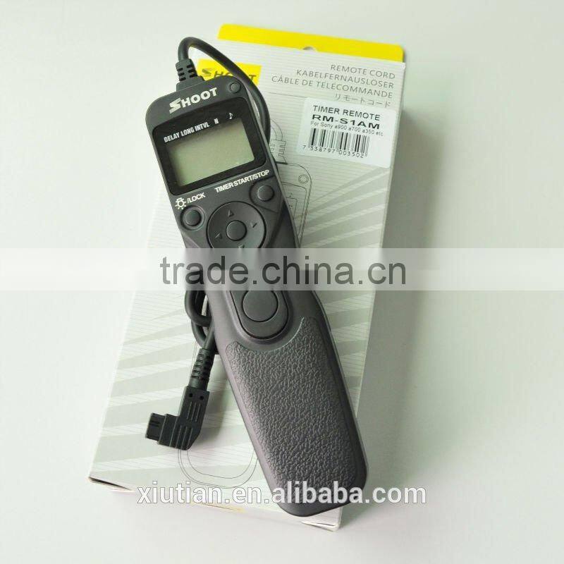 Professional electrical timer Remote Control For Sony RM-S1AM