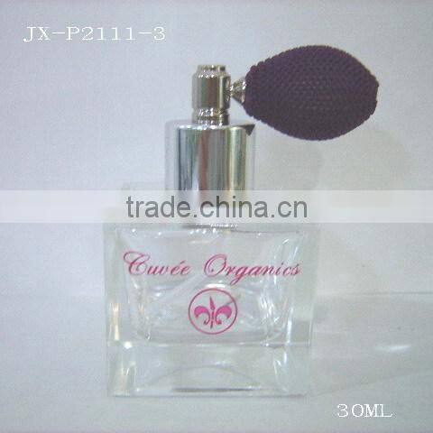 60ml lantern shanpe perfume glass bottle with atomizer