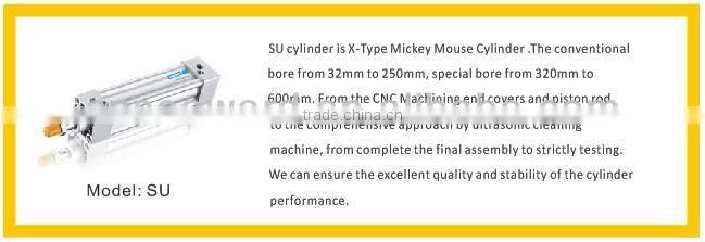 Stainless steel Pneumatic Air Cylinder, MI series