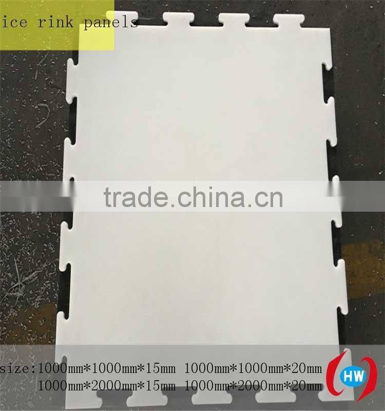 roller skating fence board/white skating ice rink floor/indoor hockey flooring