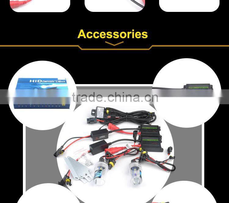 Unique design xenon hid kit 6000k 8000k h1/h7 with high quality