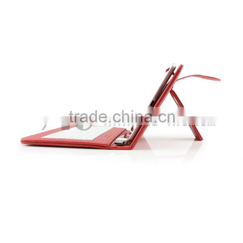 Tablet Keyboard Case with USB Keyboard for 9.2"MID Support Multilingual Customized Multi color
