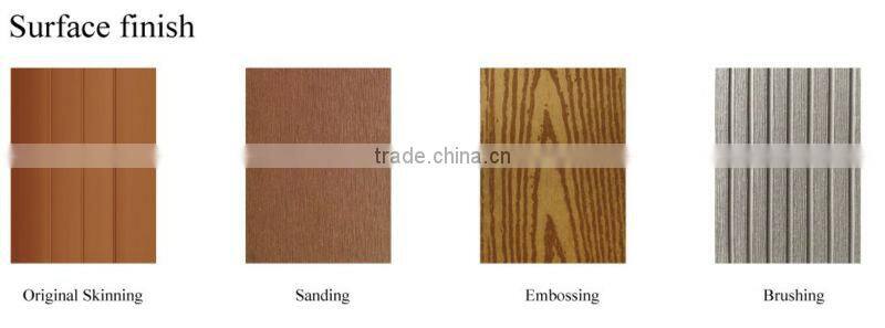 eco-friendly cheap water-proof wood plastic composite garden arbour