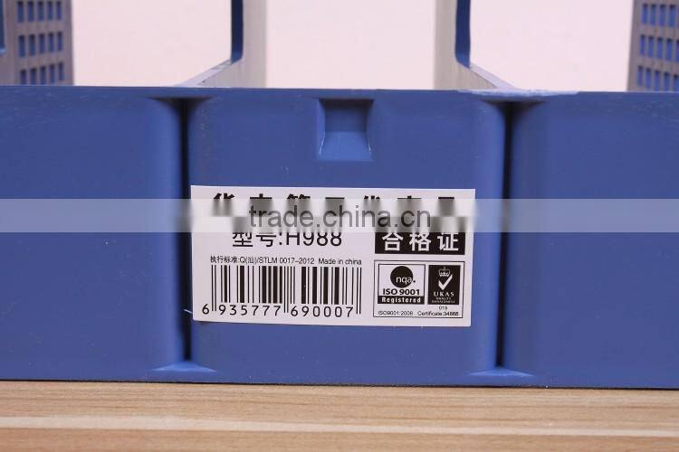 Office desktop cheap adjustable plastic Bookends