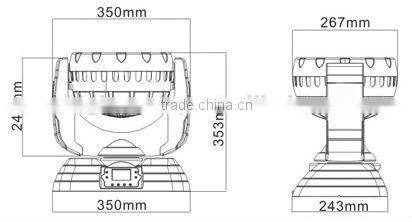 108*3w Moving Head LED Lighting