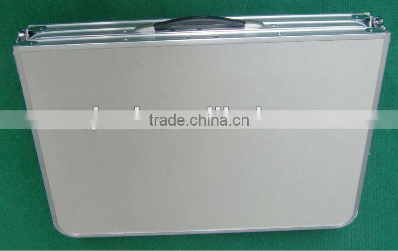 folding Barbecue BBQ Table with iron pan&lamp holder