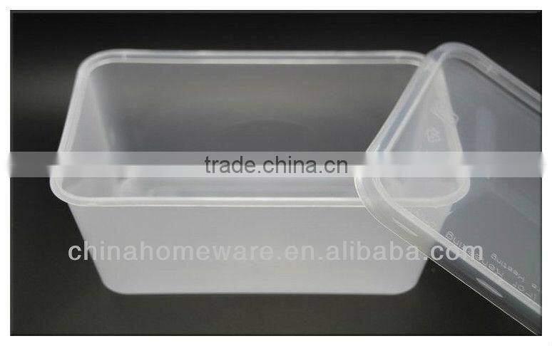 PP Plastic Takeaway Container Plastic Lunch Box