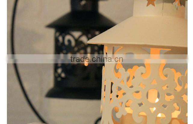 European classical hollow Home Furnishing handicrafts Candle Lantern J068