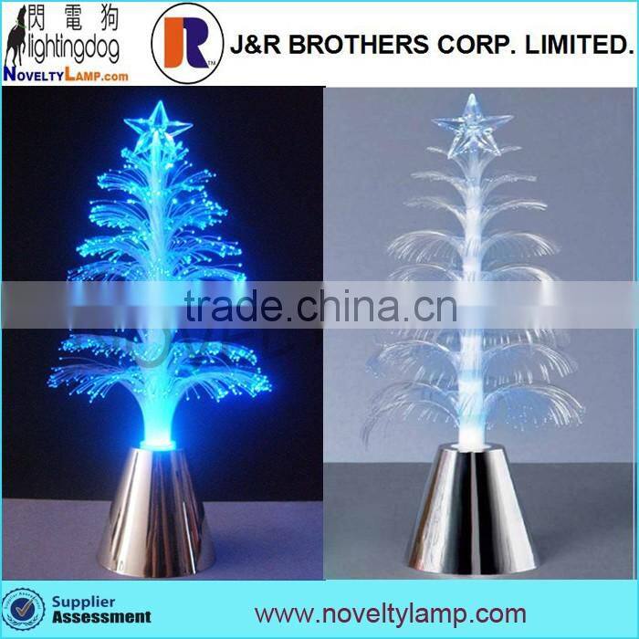 Christmas decoration LED optic fiber tree christmas fiber tree light