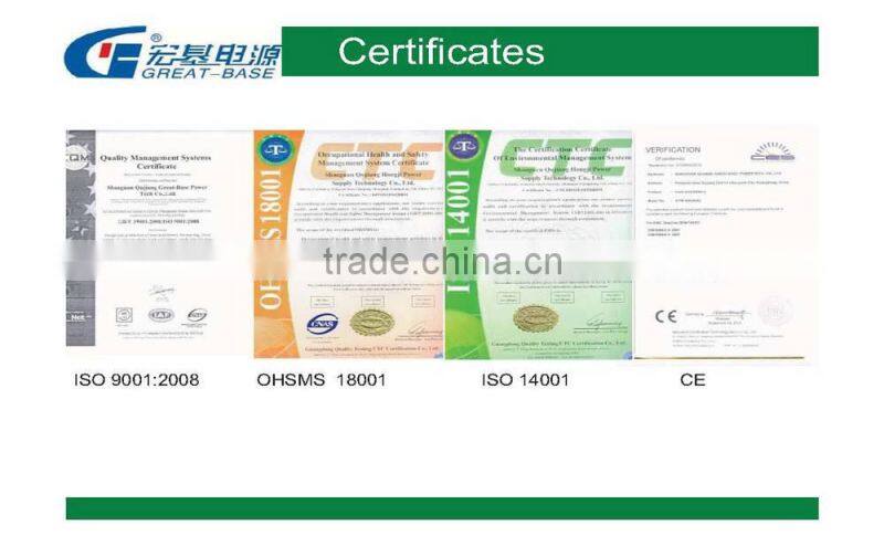 high quality DIN 54320MF-12V43Ah car batteries maintenance free